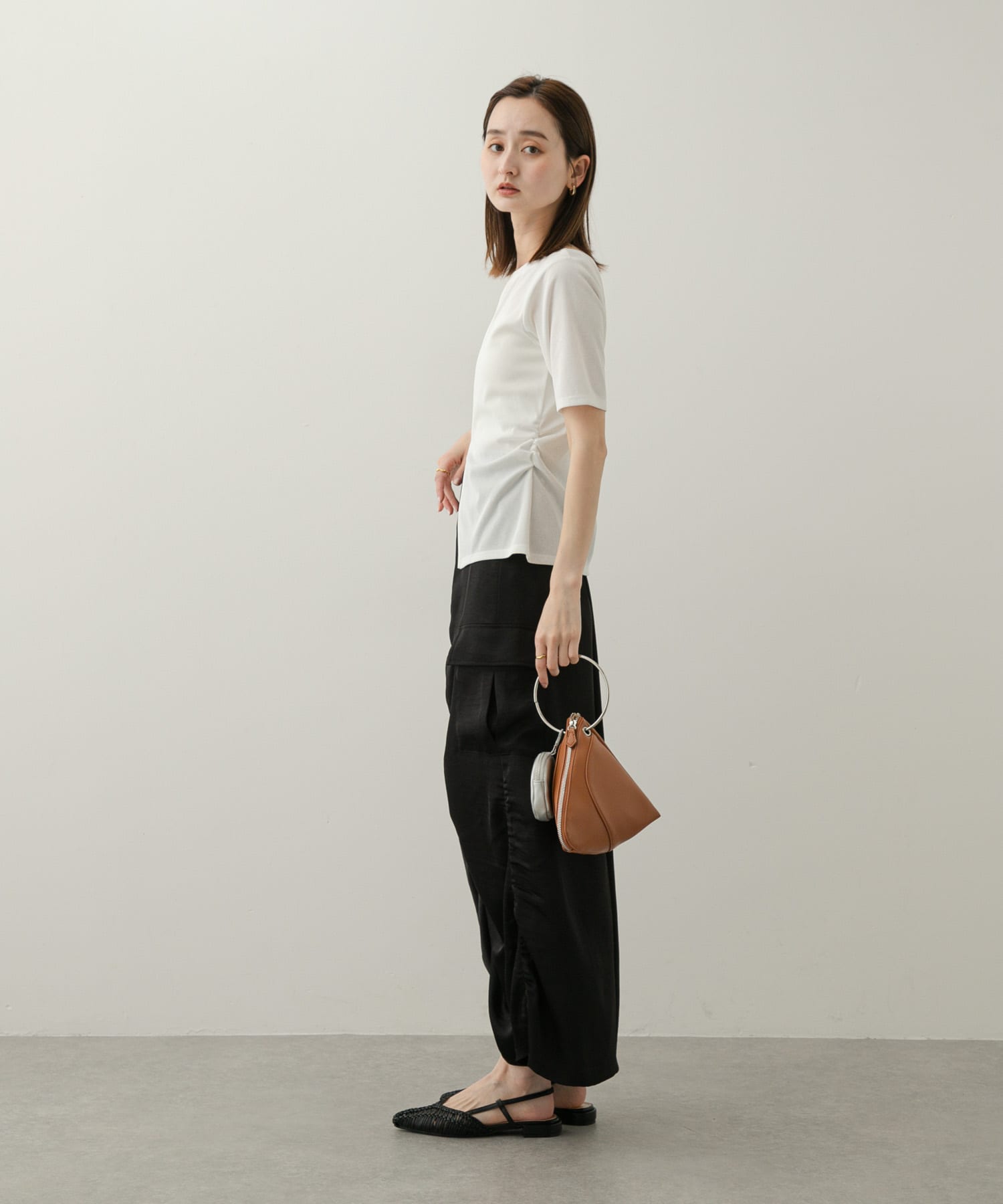身長：169cm サイズ：one