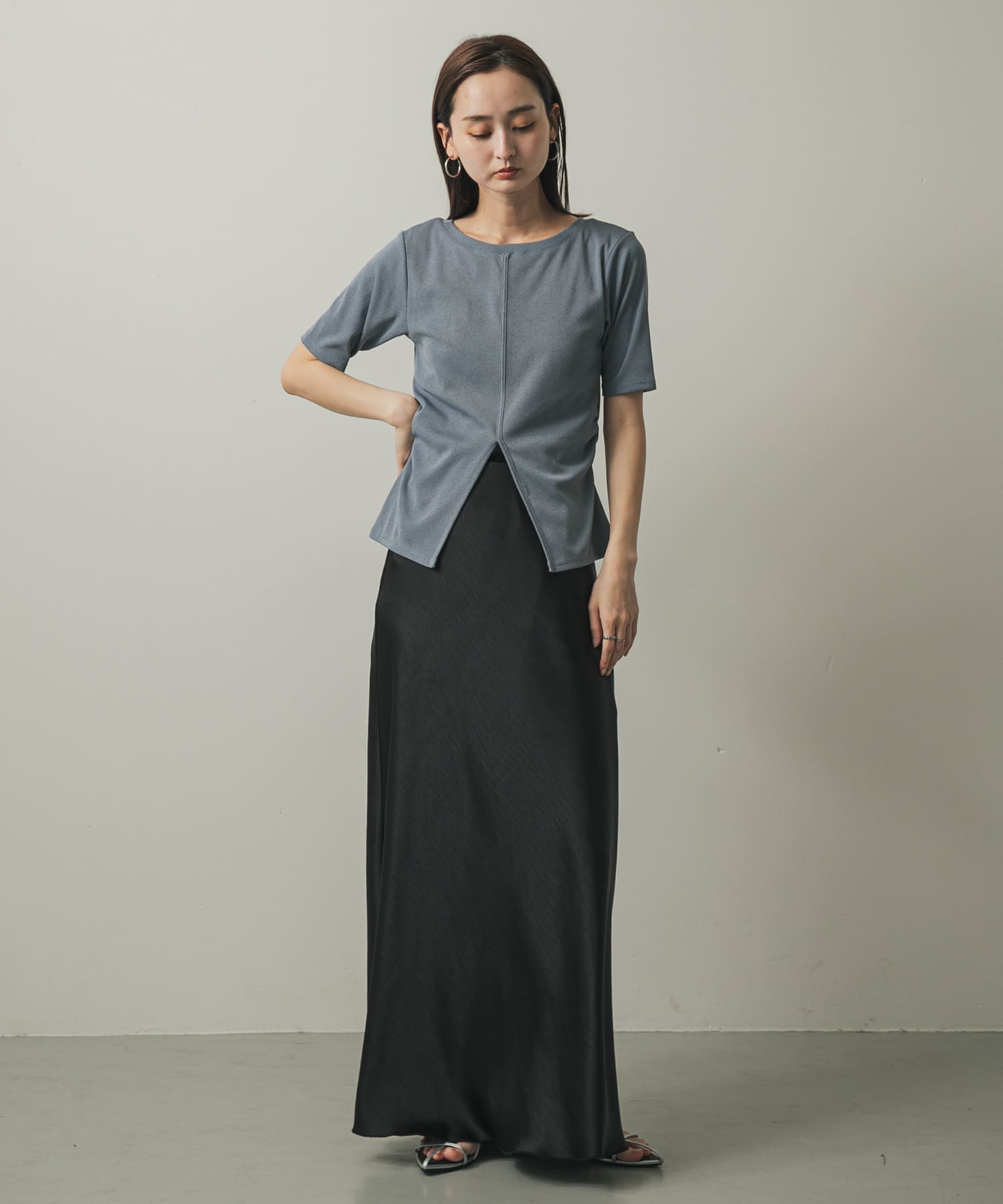 身長：169cm サイズ：one