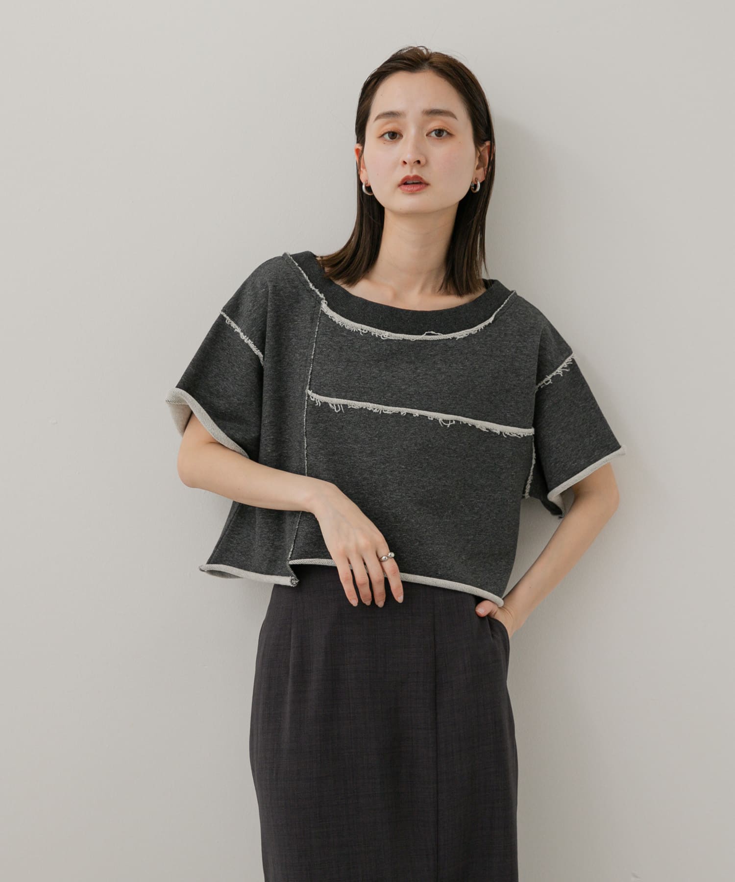 身長：169cm サイズ：one
