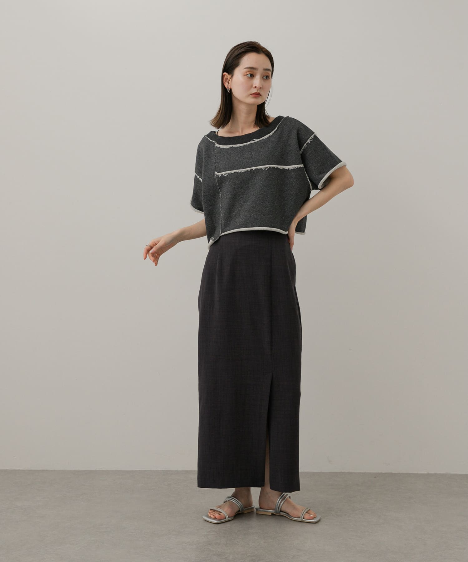 身長：169cm サイズ：one