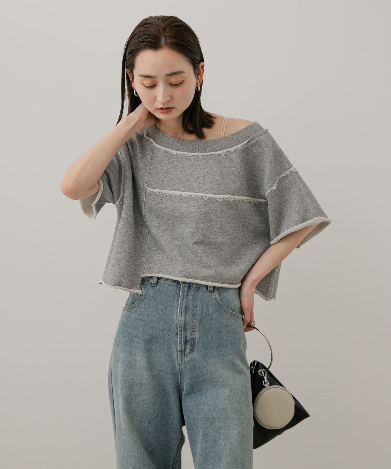 身長：169cm サイズ：one