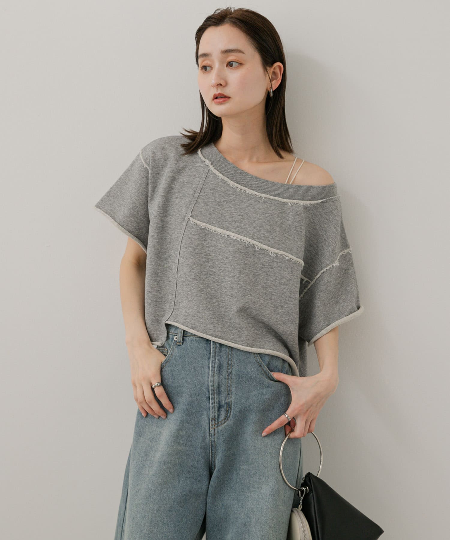 身長：169cm サイズ：one