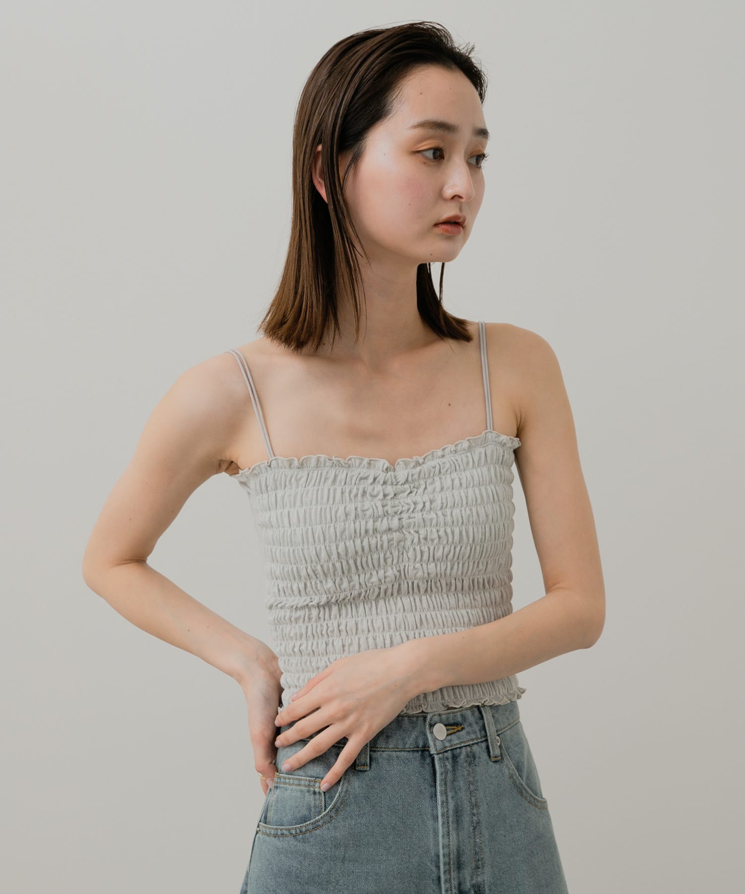 身長：169cm サイズ：one