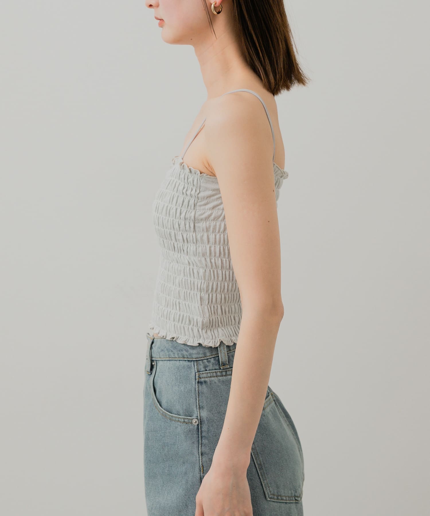 身長：169cm サイズ：one