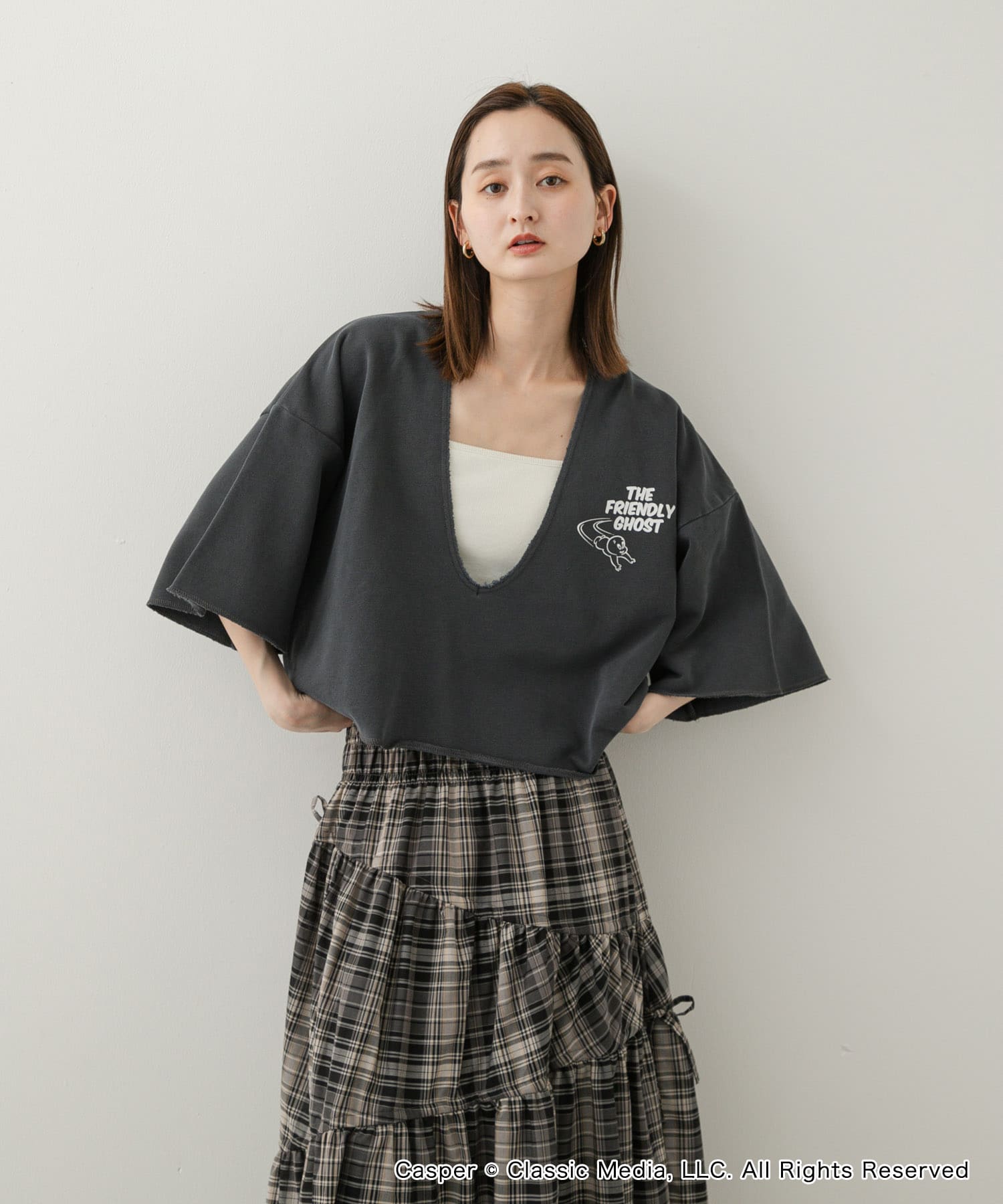 身長：169cm サイズ：one