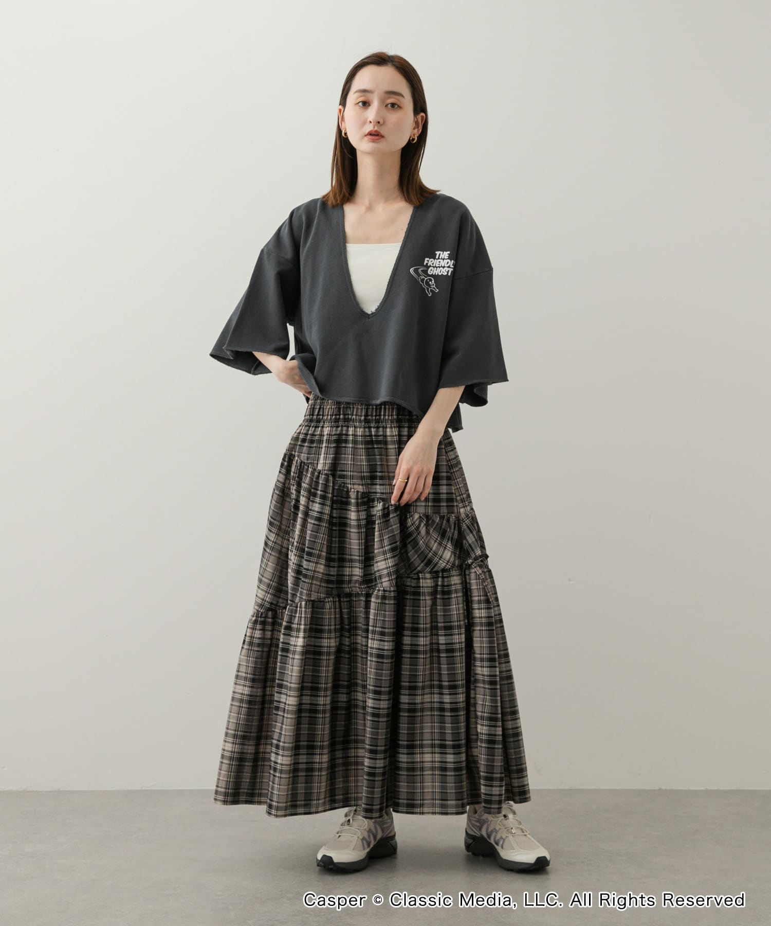 身長：169cm サイズ：one