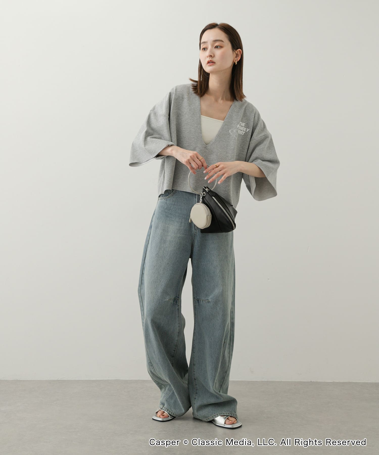 身長：169cm サイズ：one