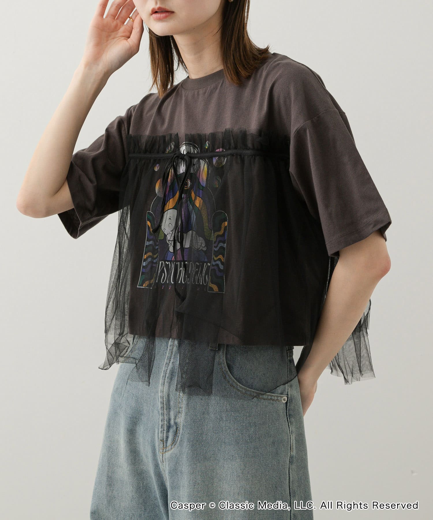 『別注』Casper×SENSE OF PLACE/ドッキングTシャツ