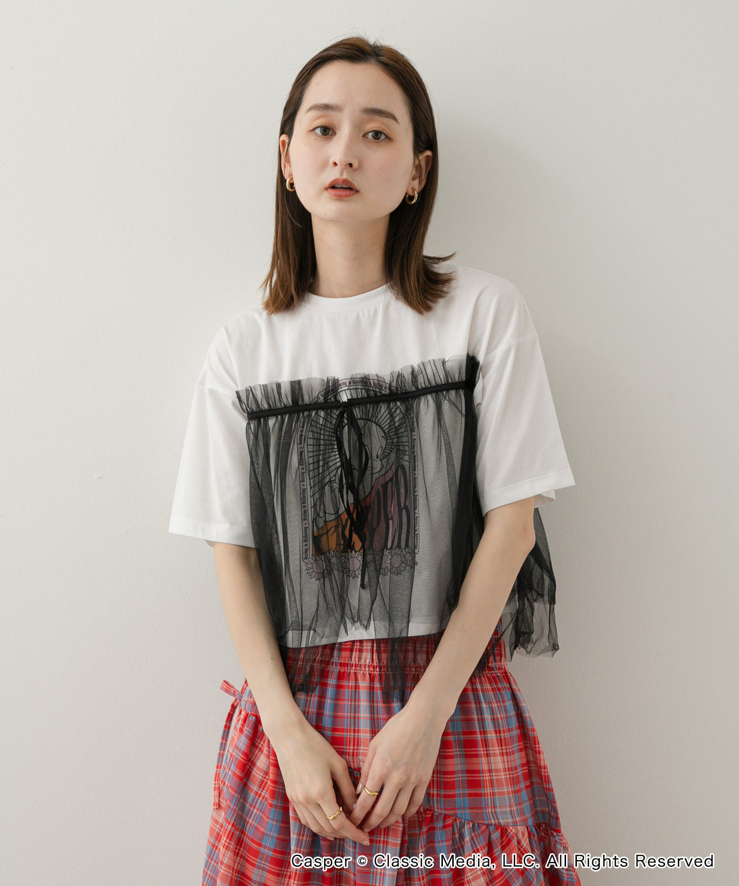 身長：169cm サイズ：one