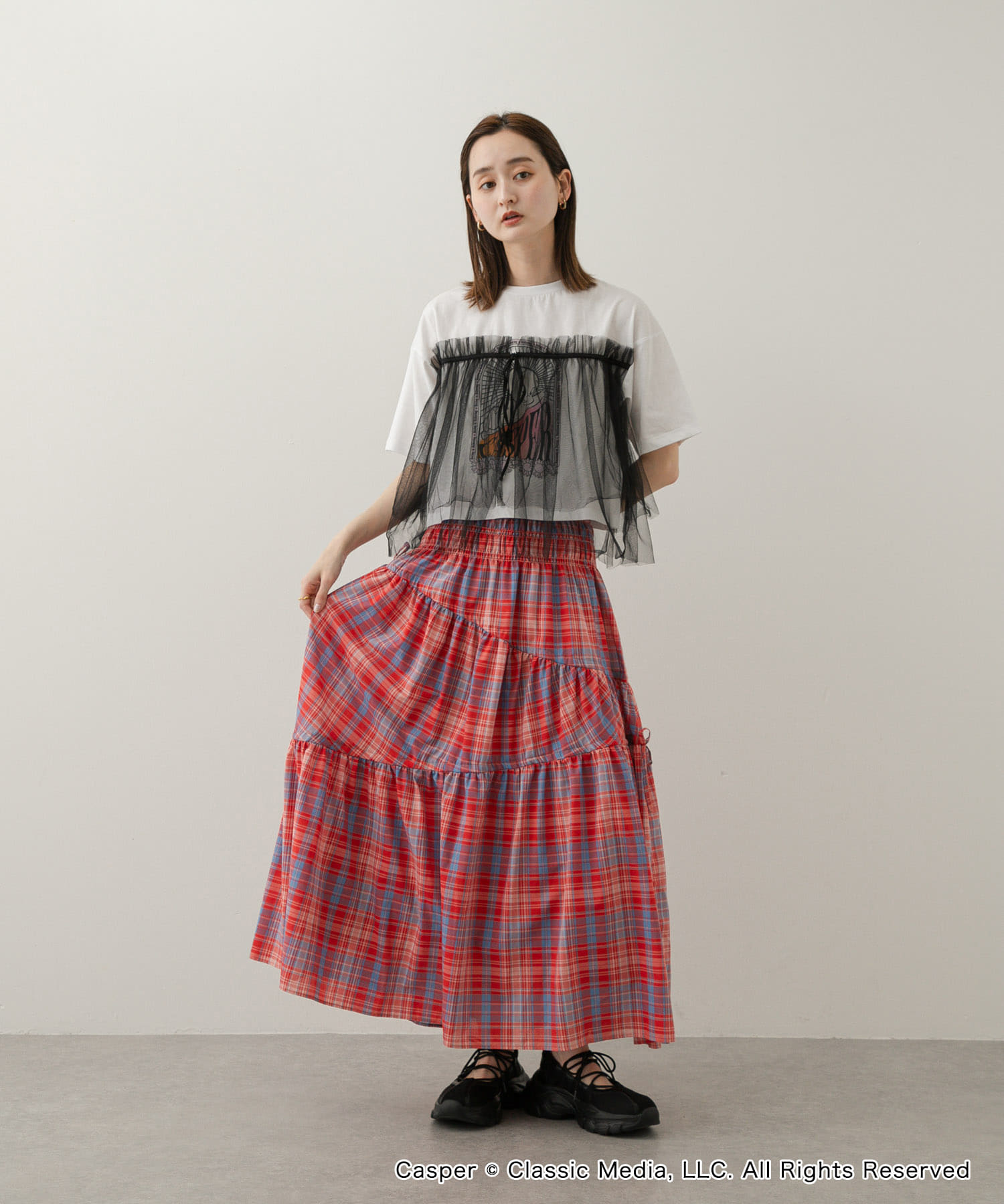 身長：169cm サイズ：one