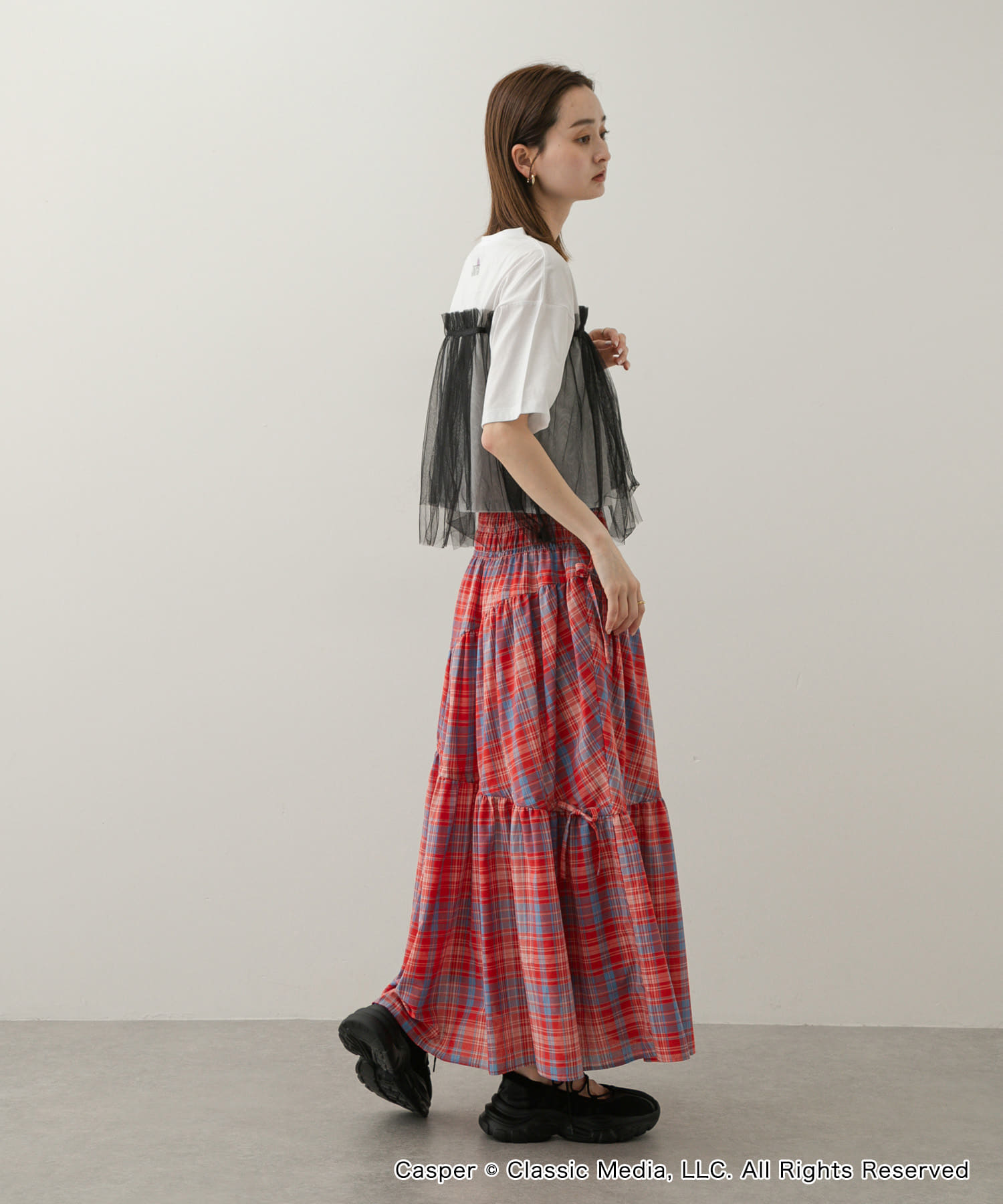 身長：169cm サイズ：one