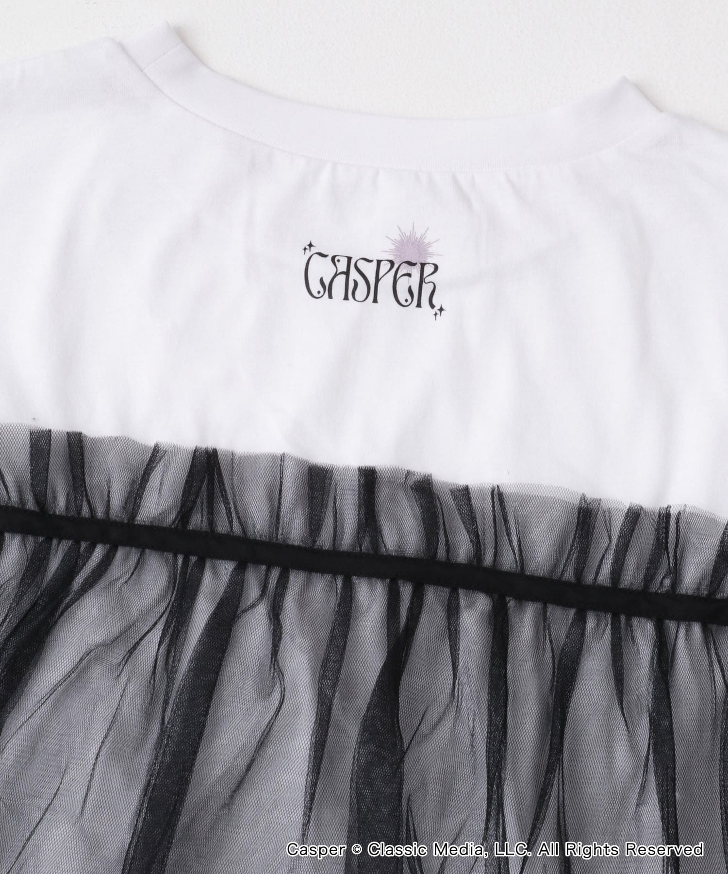 『別注』Casper×SENSE OF PLACE/ドッキングTシャツ OFF WHITE one