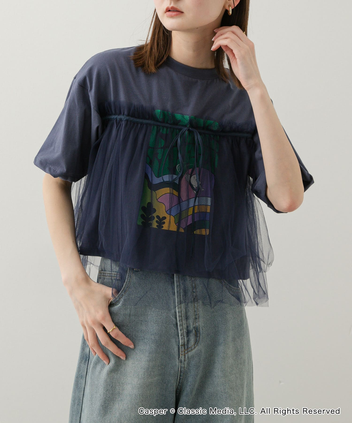身長：169cm サイズ：one