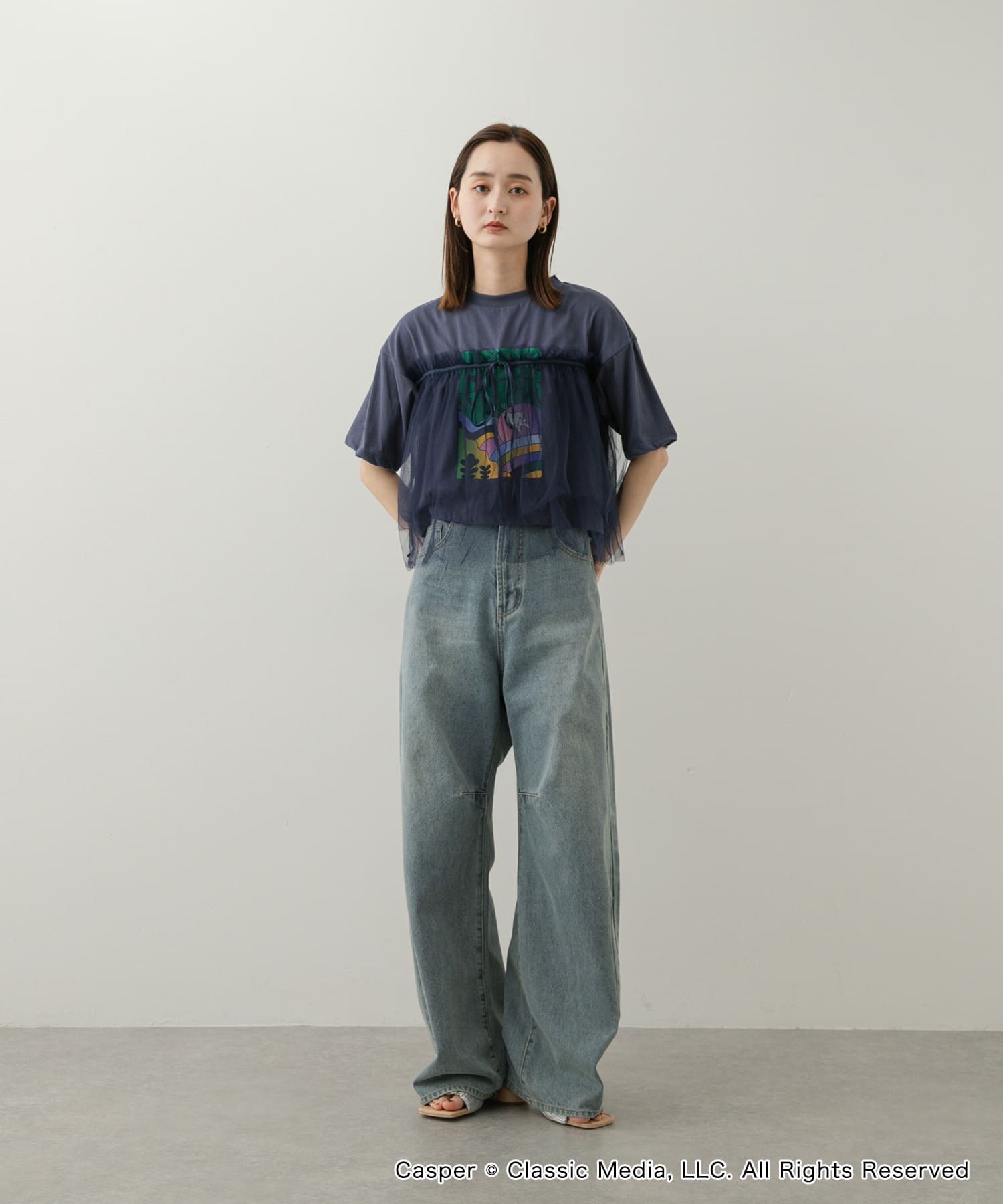 身長：169cm サイズ：one