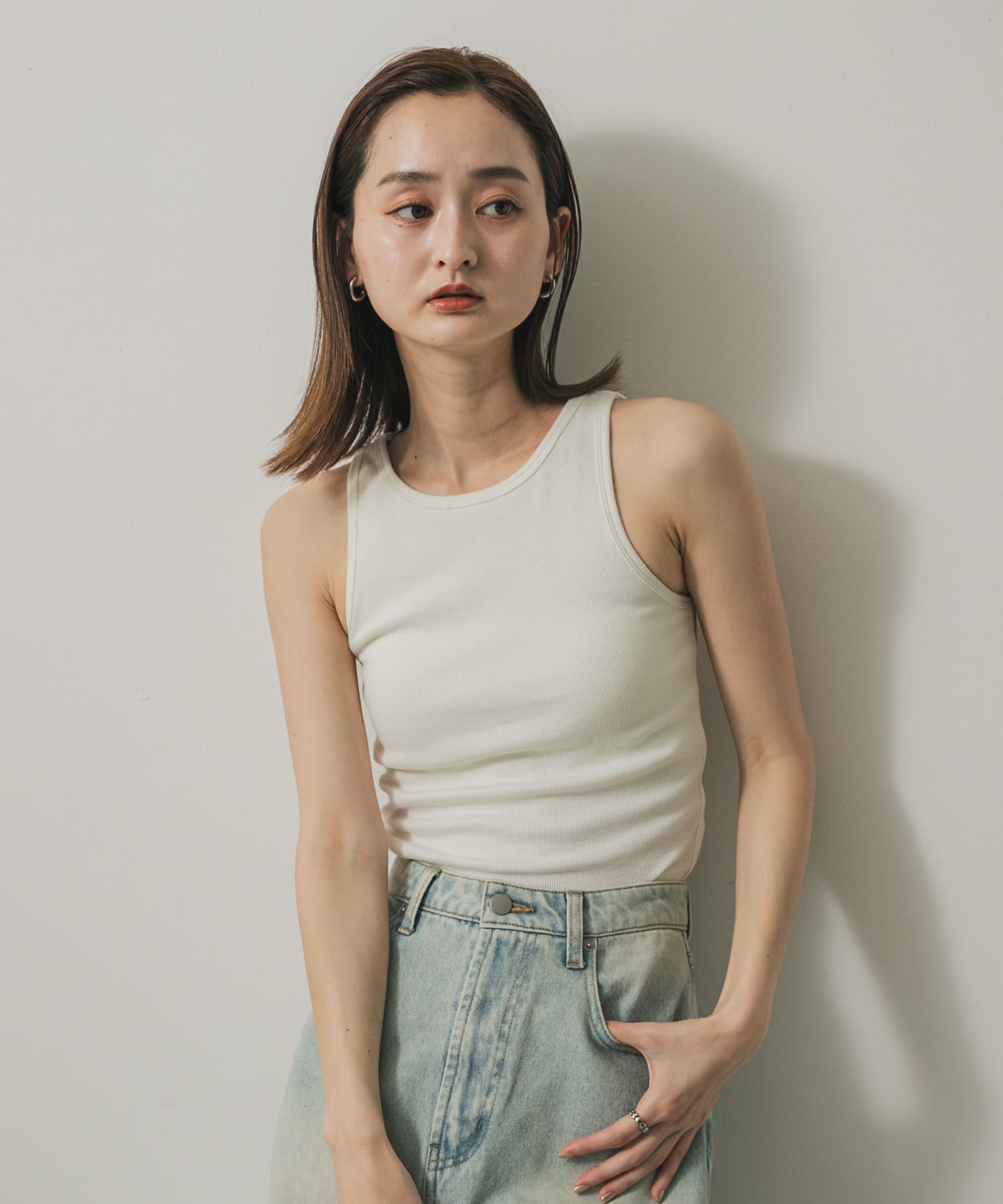 身長：169cm サイズ：one