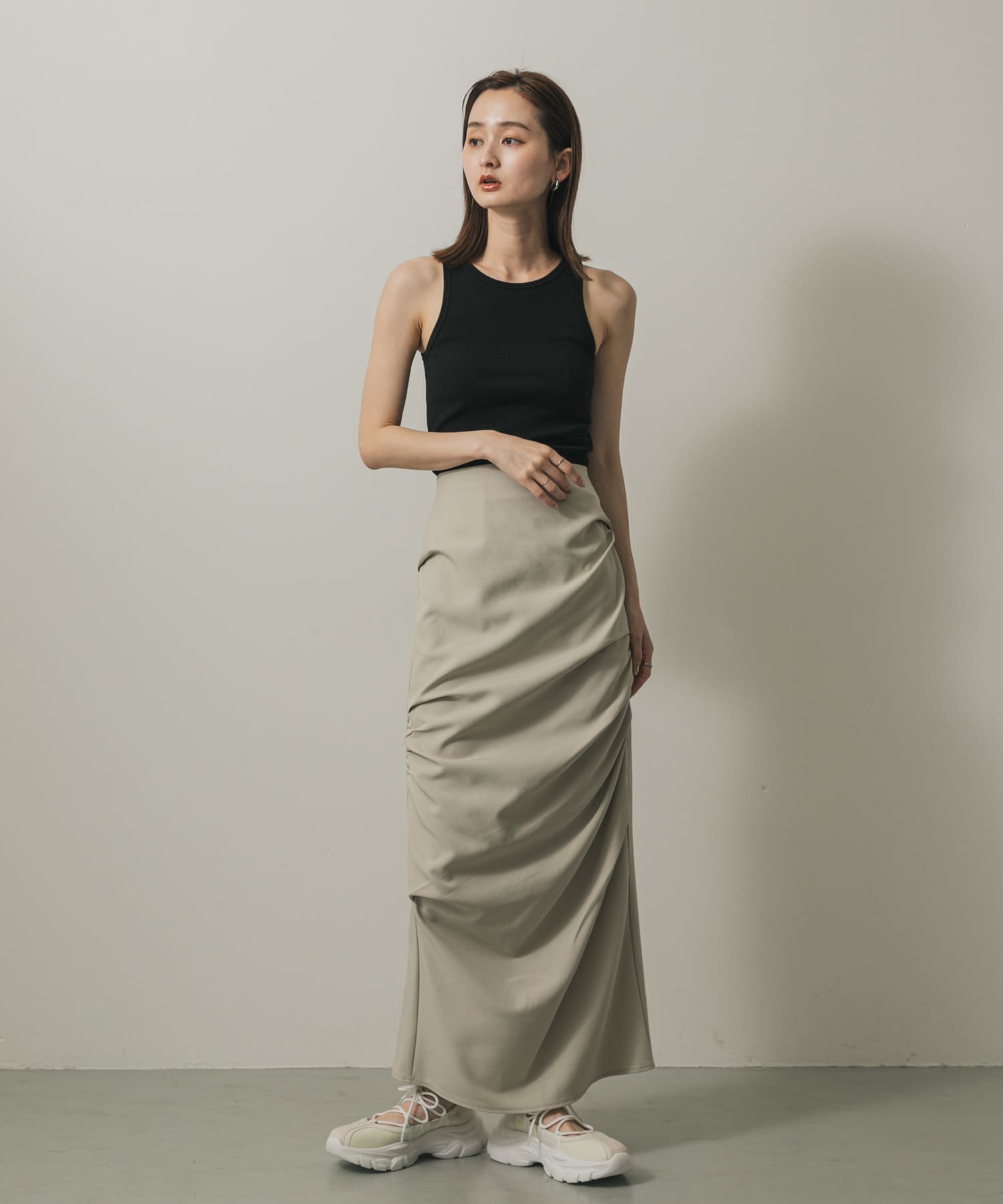 身長：169cm サイズ：one