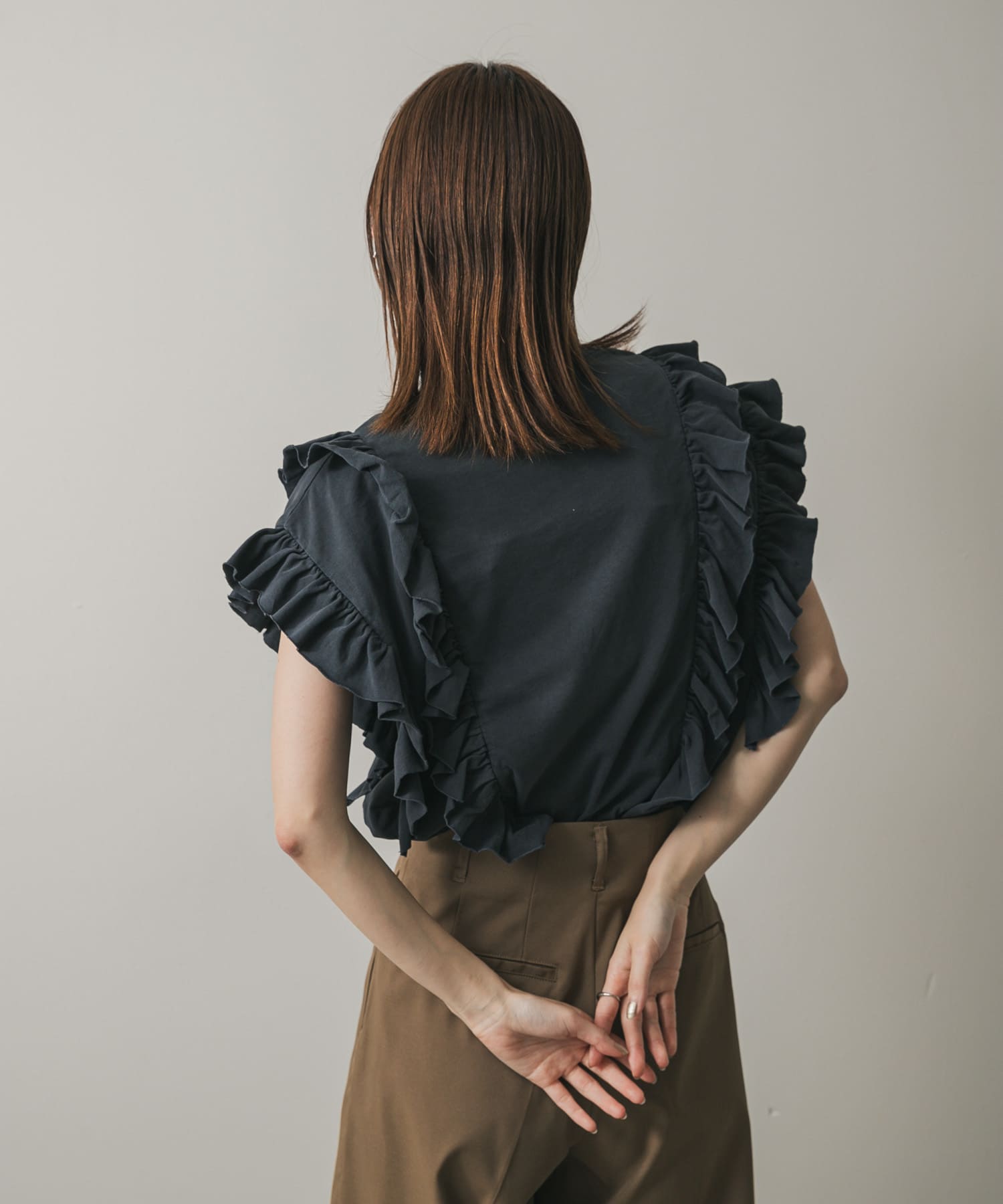 身長：169cm サイズ：one