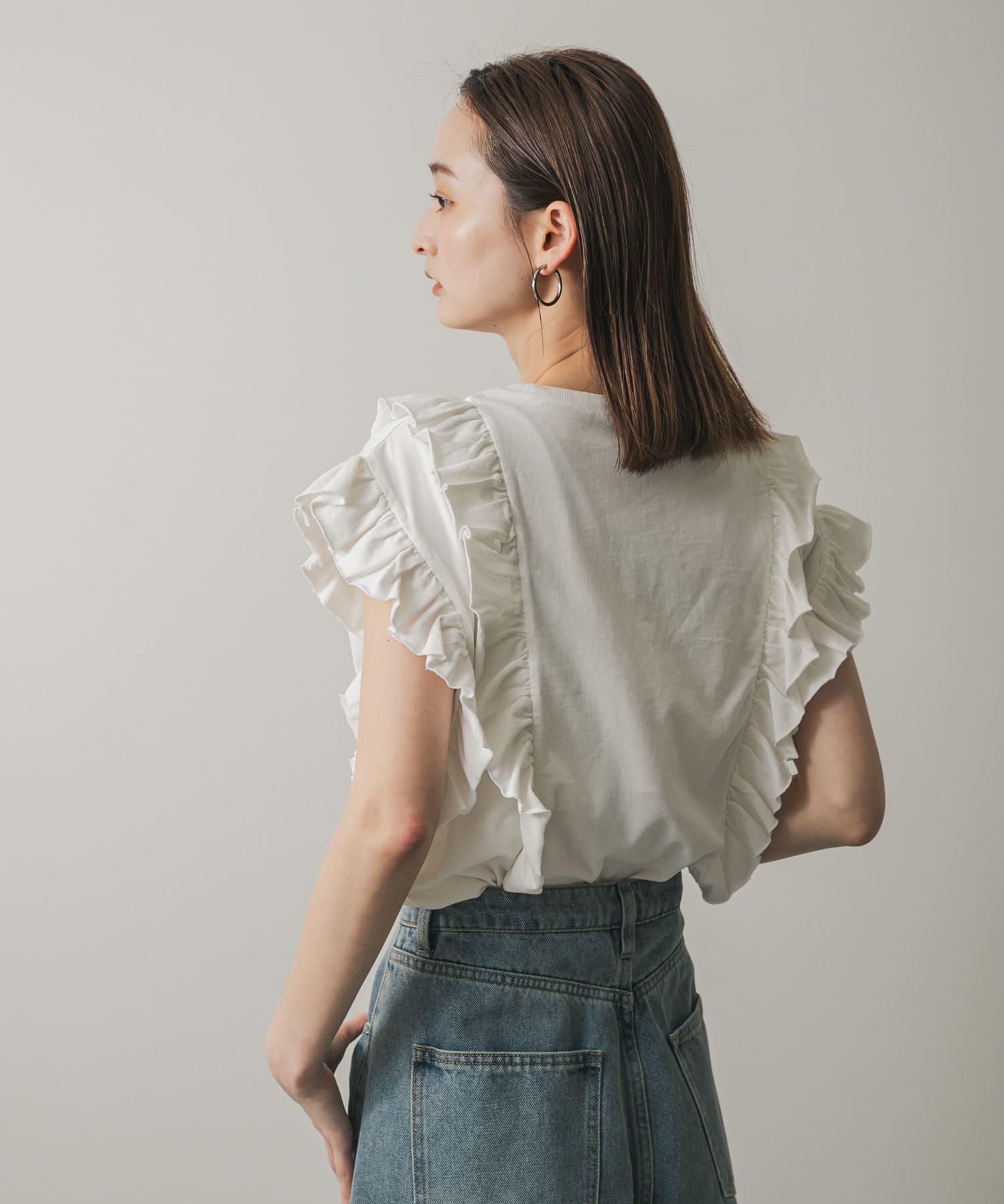 身長：169cm サイズ：one