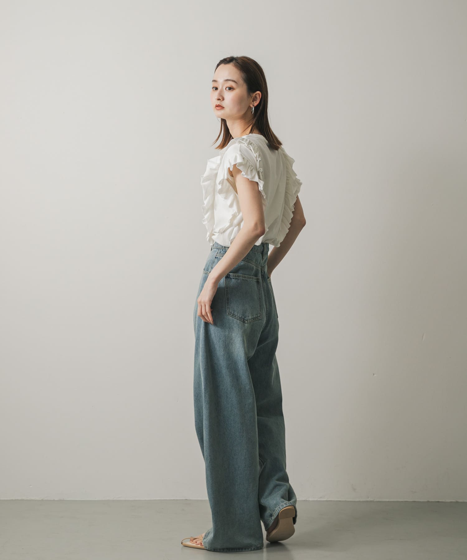 身長：169cm サイズ：one