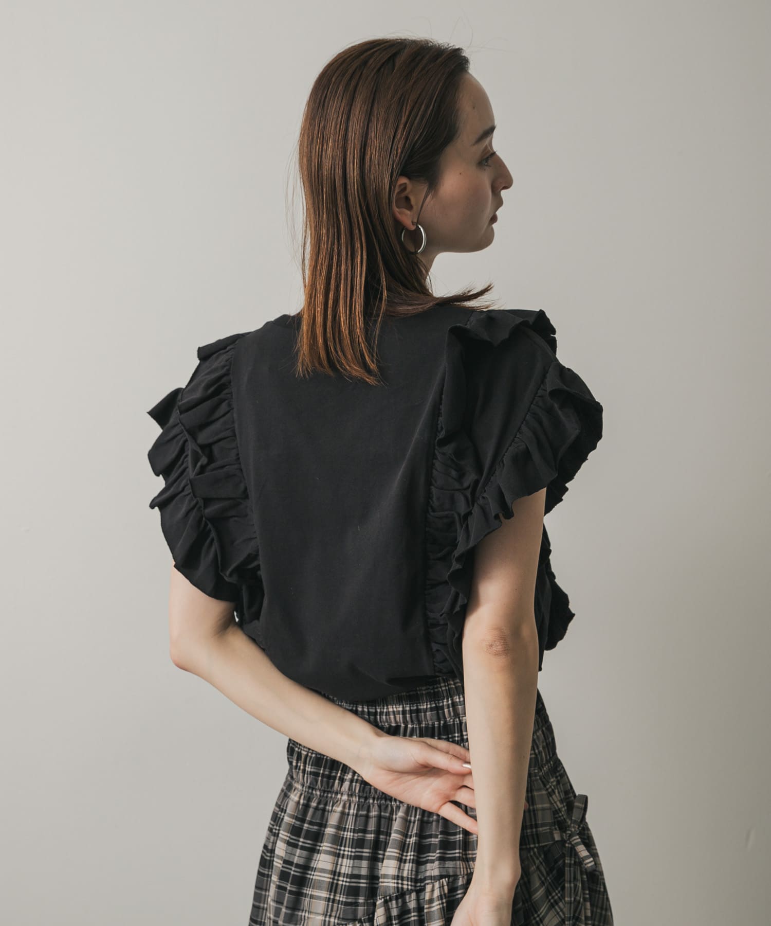 身長：169cm サイズ：one