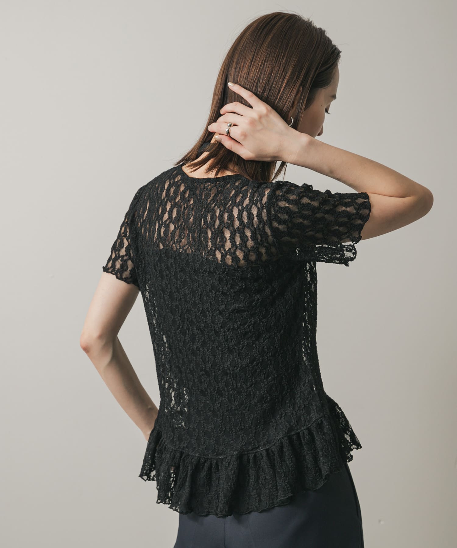 身長：169cm サイズ：one