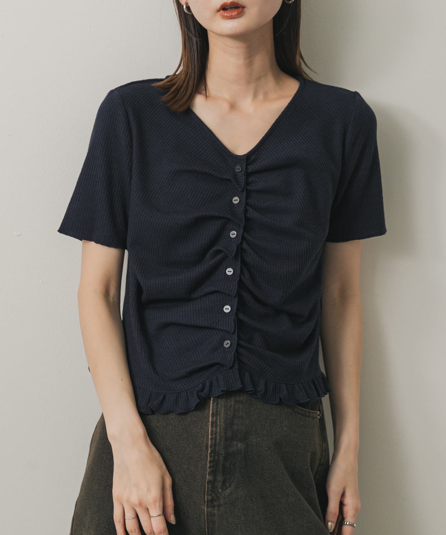 身長：169cm サイズ：one