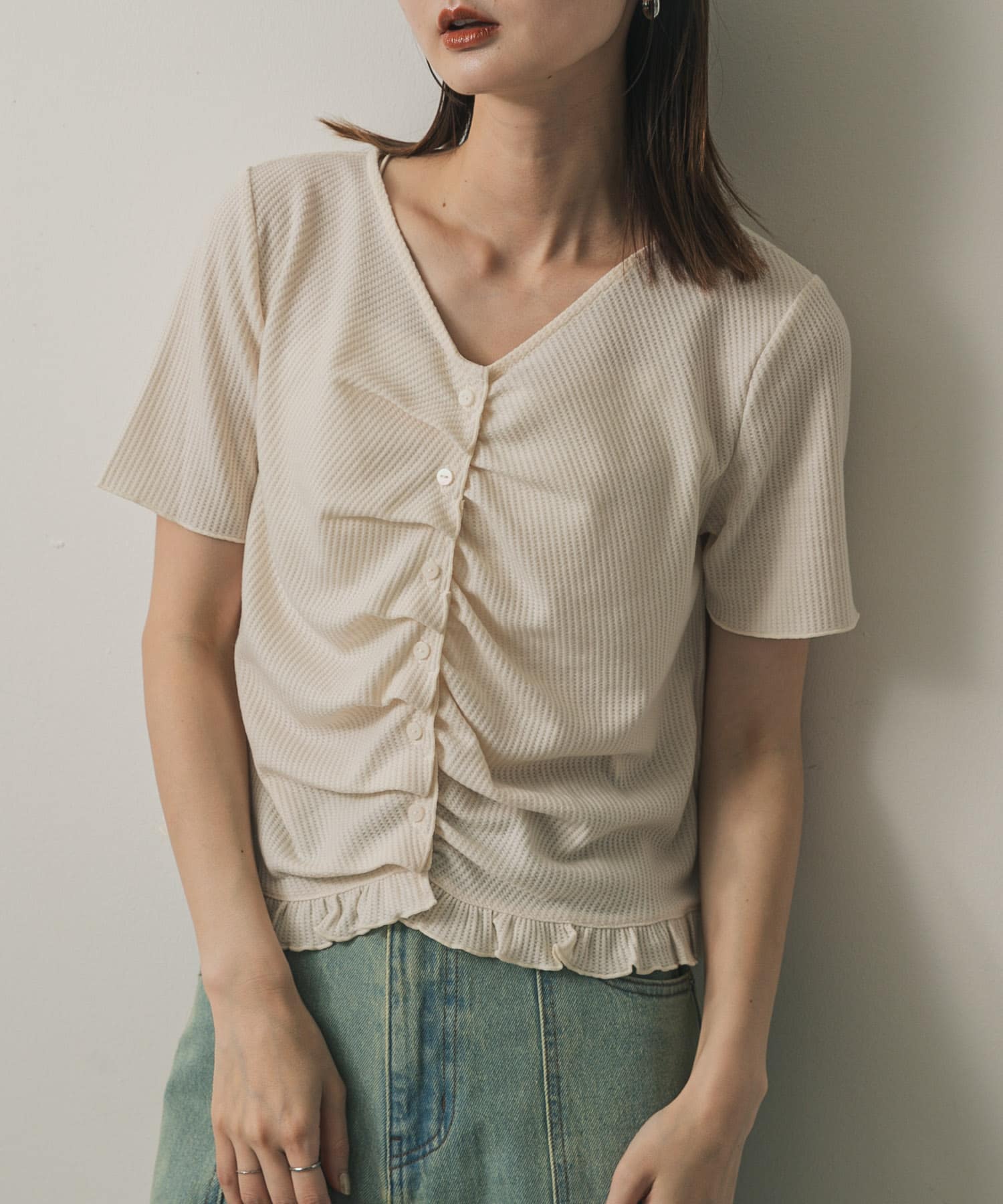 身長：169cm サイズ：one