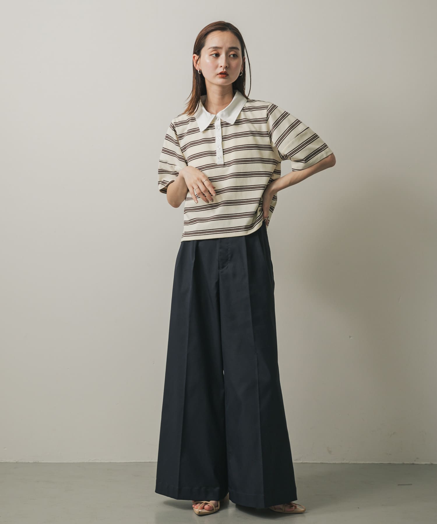 身長：169cm サイズ：one