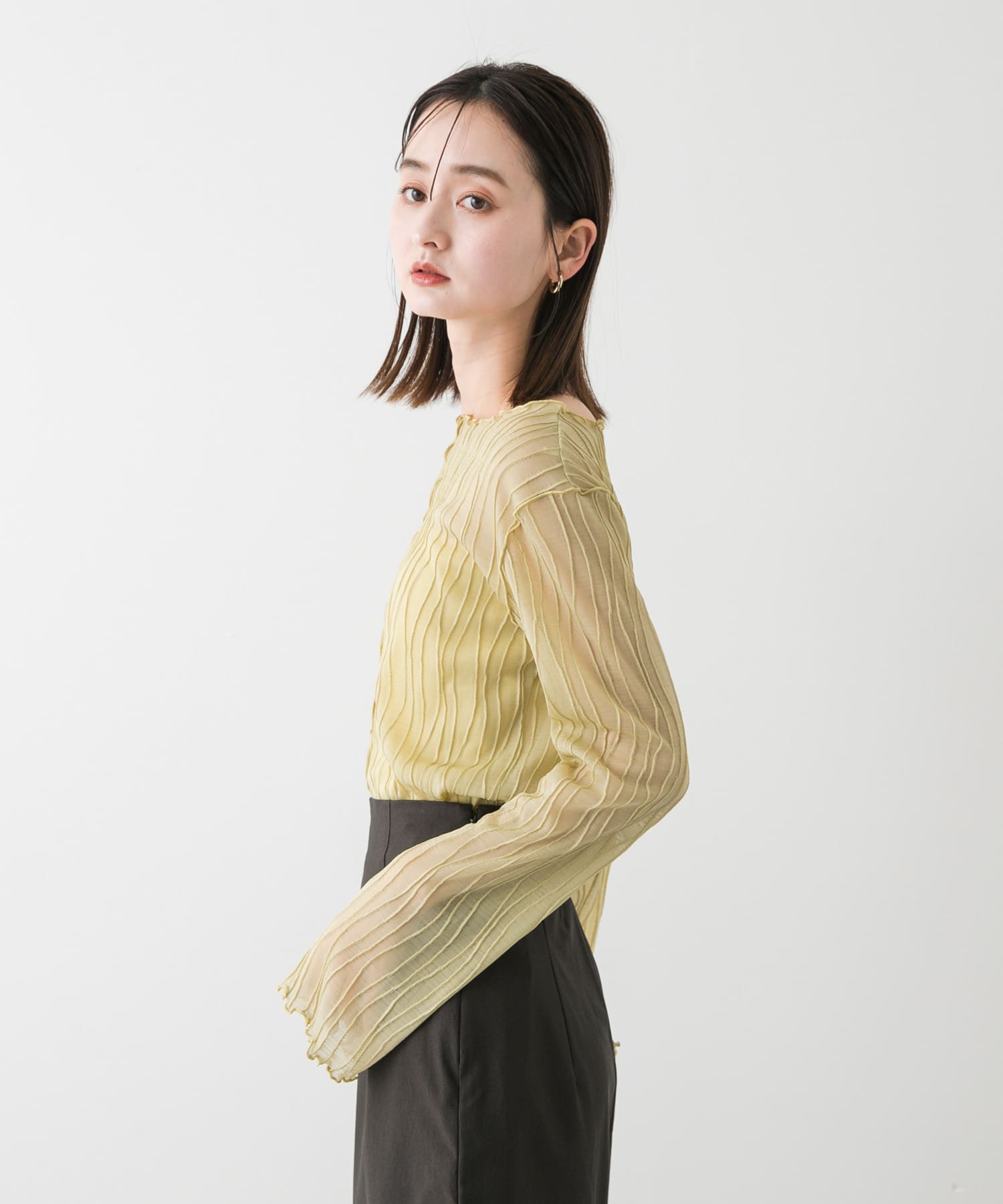 身長：169cm サイズ：one