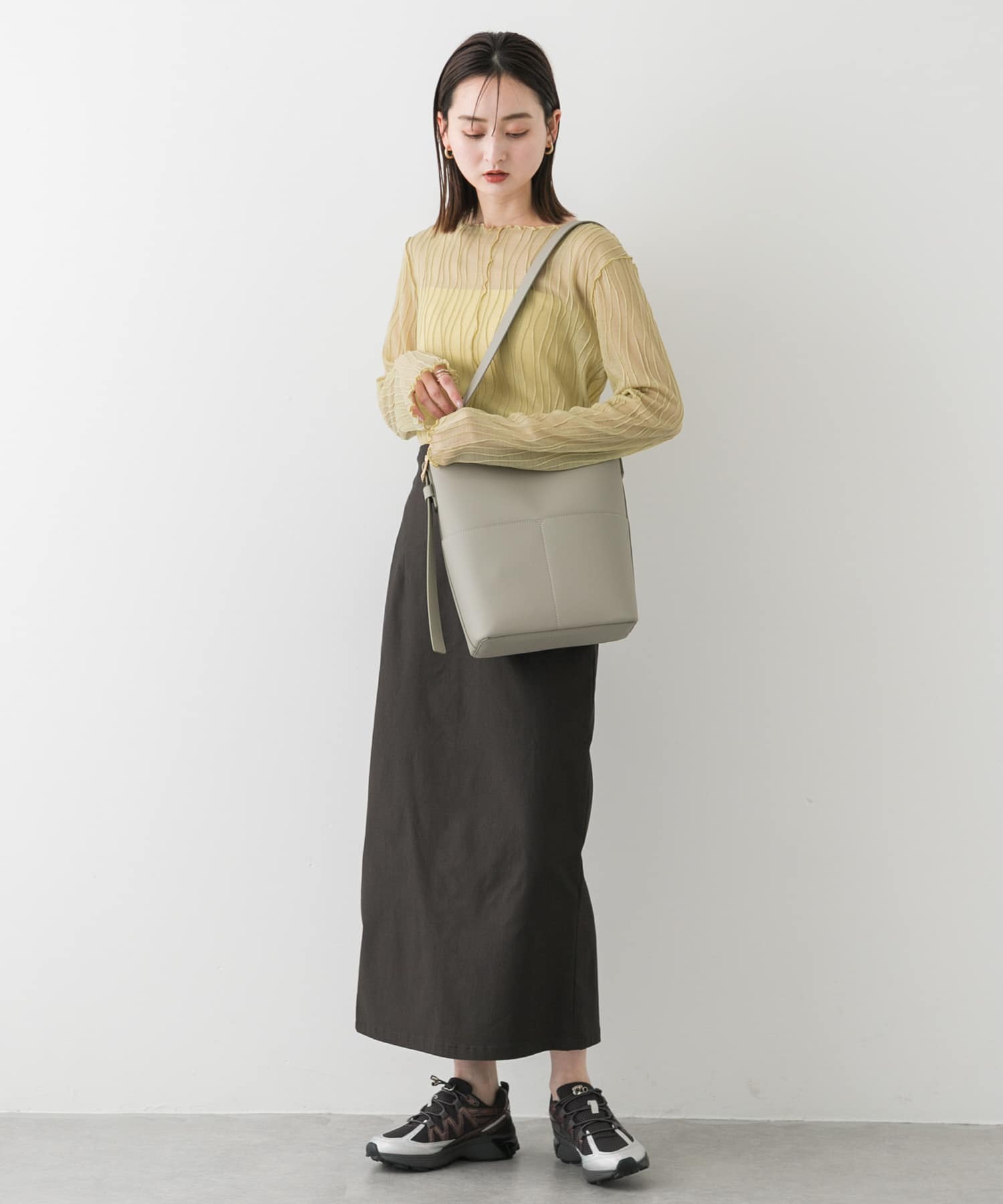 身長：169cm サイズ：one