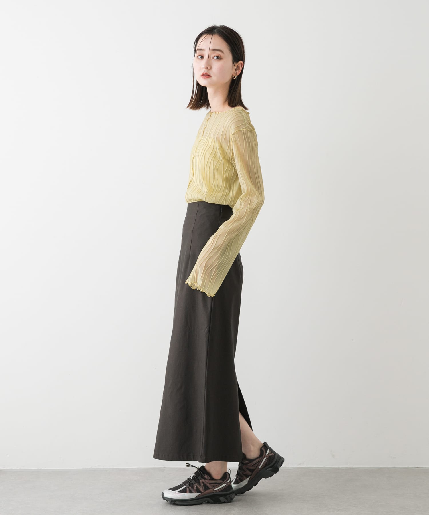 身長：169cm サイズ：one