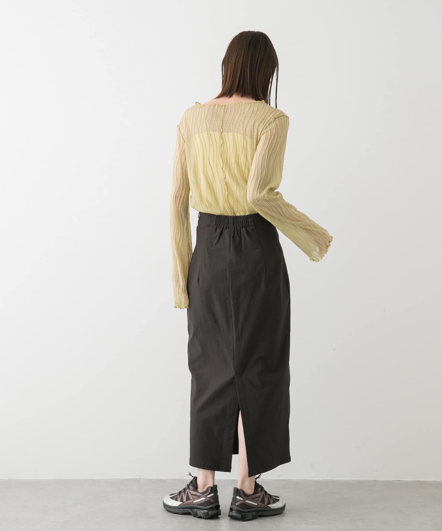 身長：169cm サイズ：one