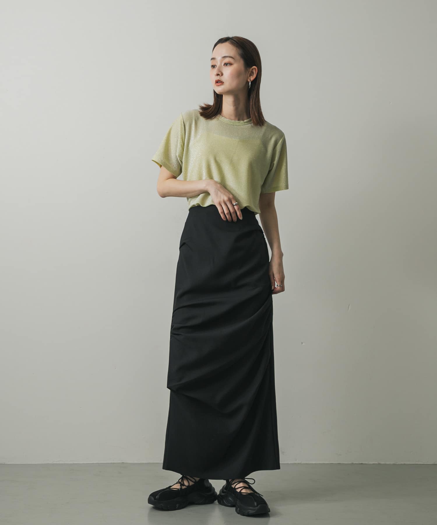 身長：169cm サイズ：one