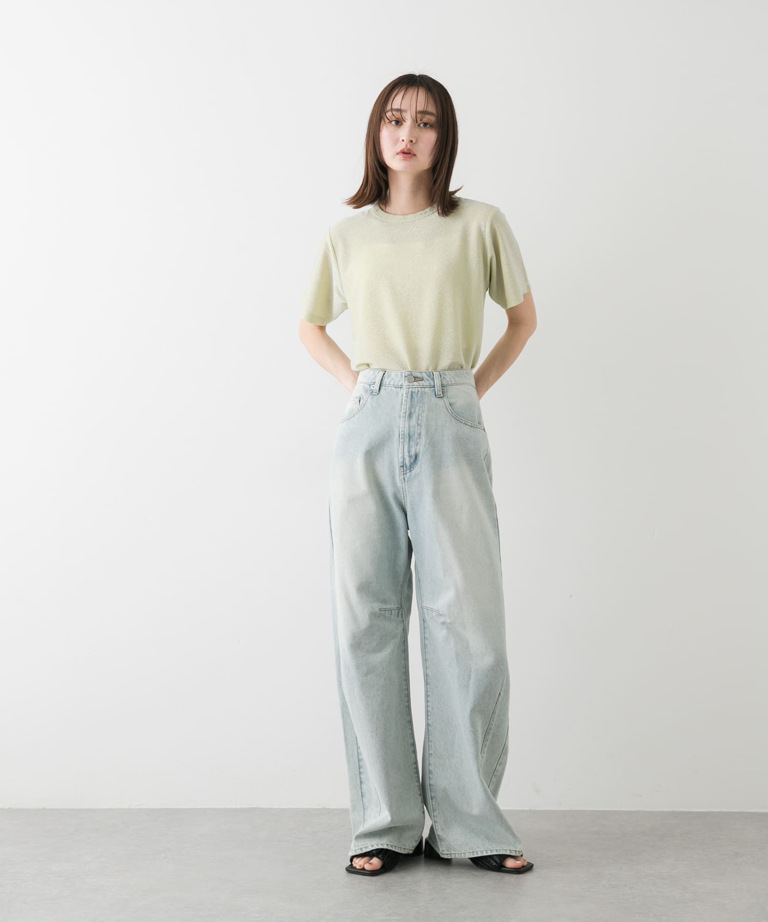 身長：169cm サイズ：one