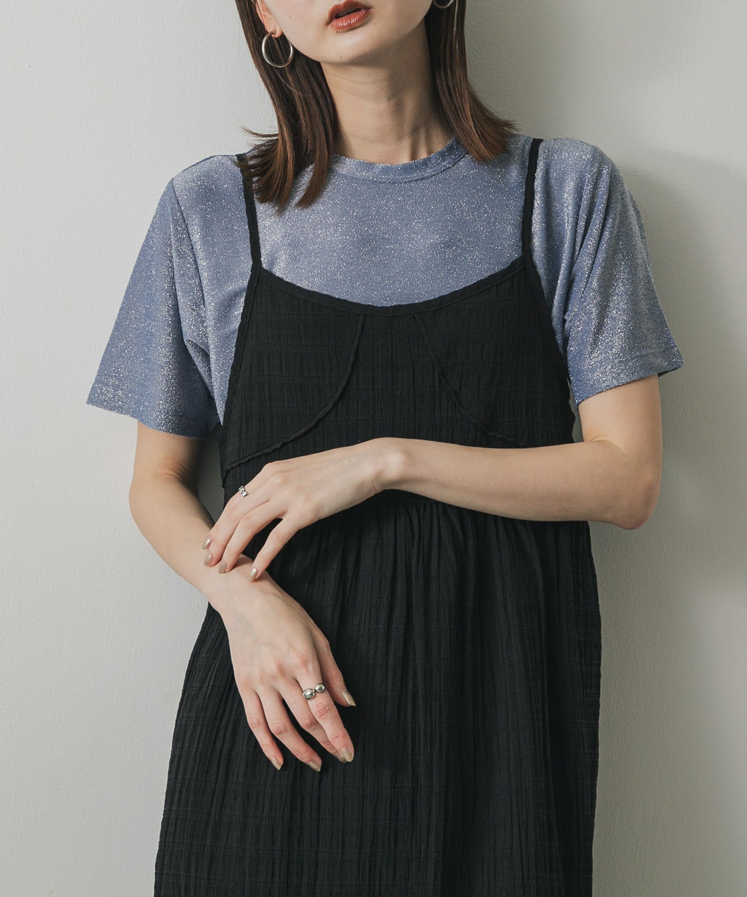 身長：169cm サイズ：one