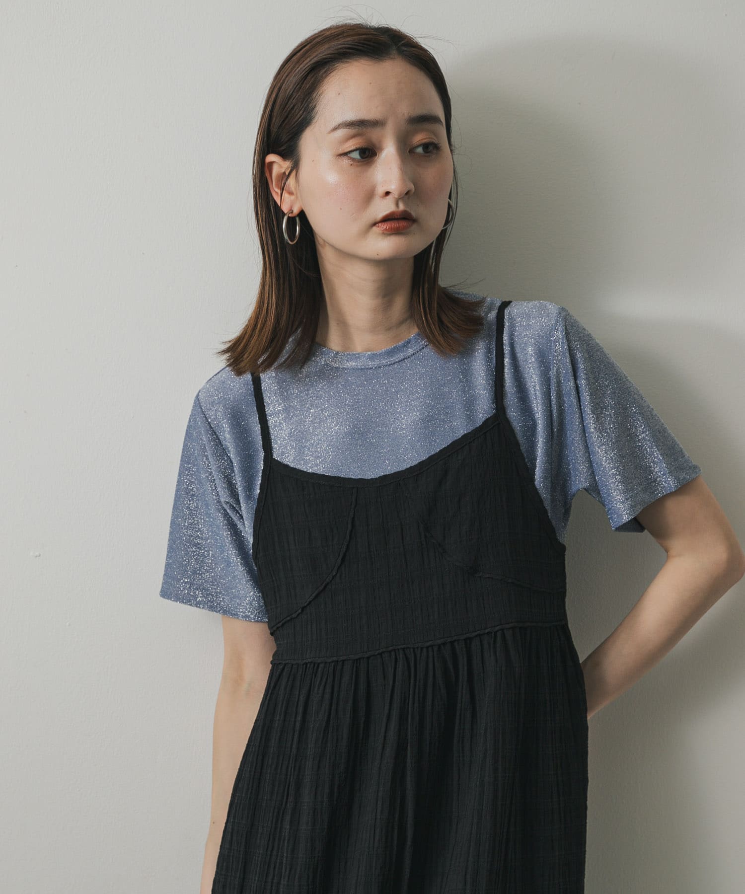 身長：169cm サイズ：one