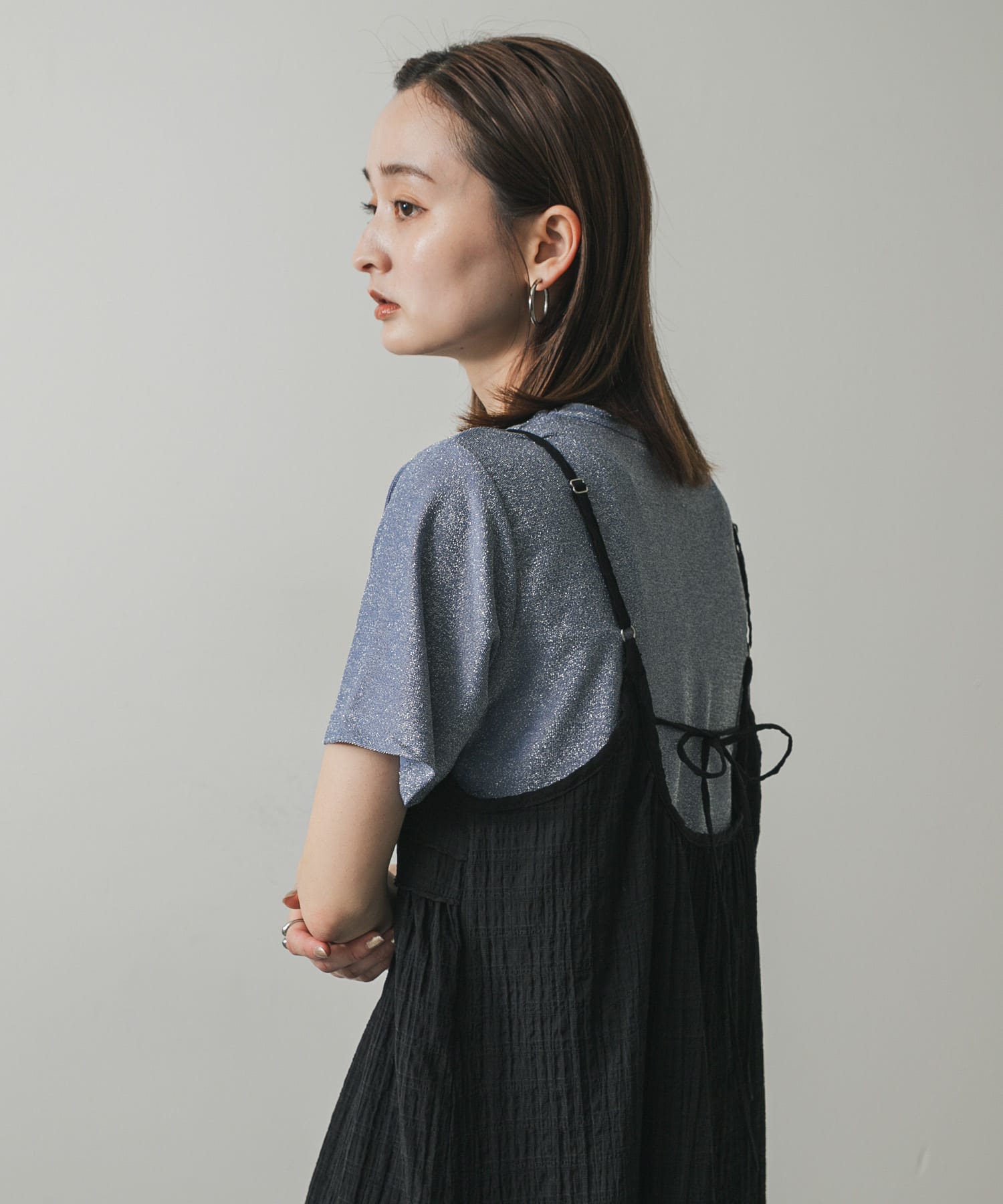 身長：169cm サイズ：one