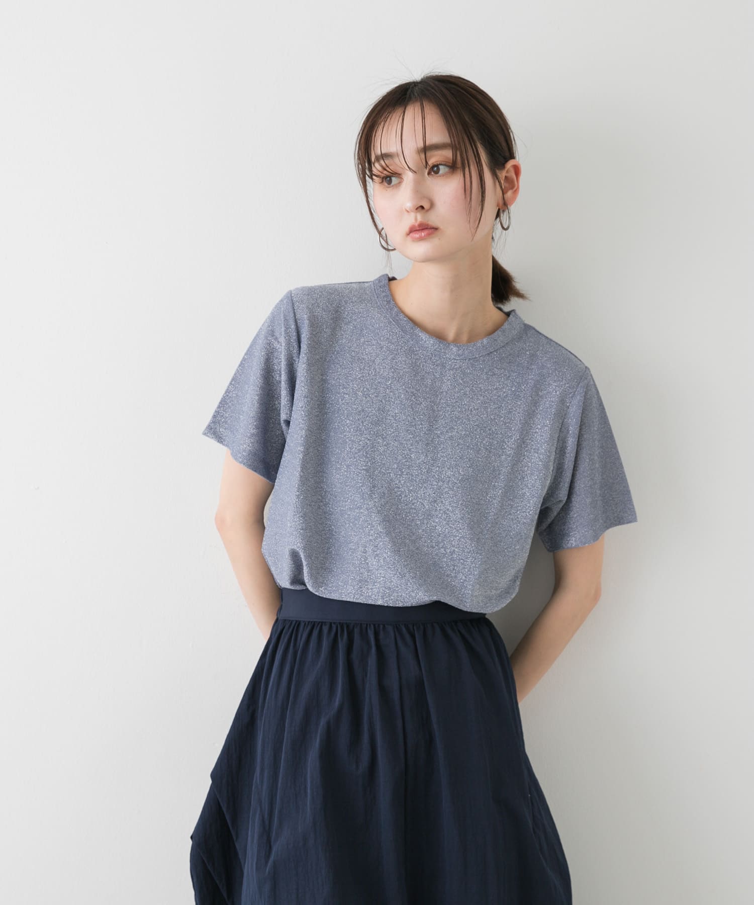 身長：169cm サイズ：one