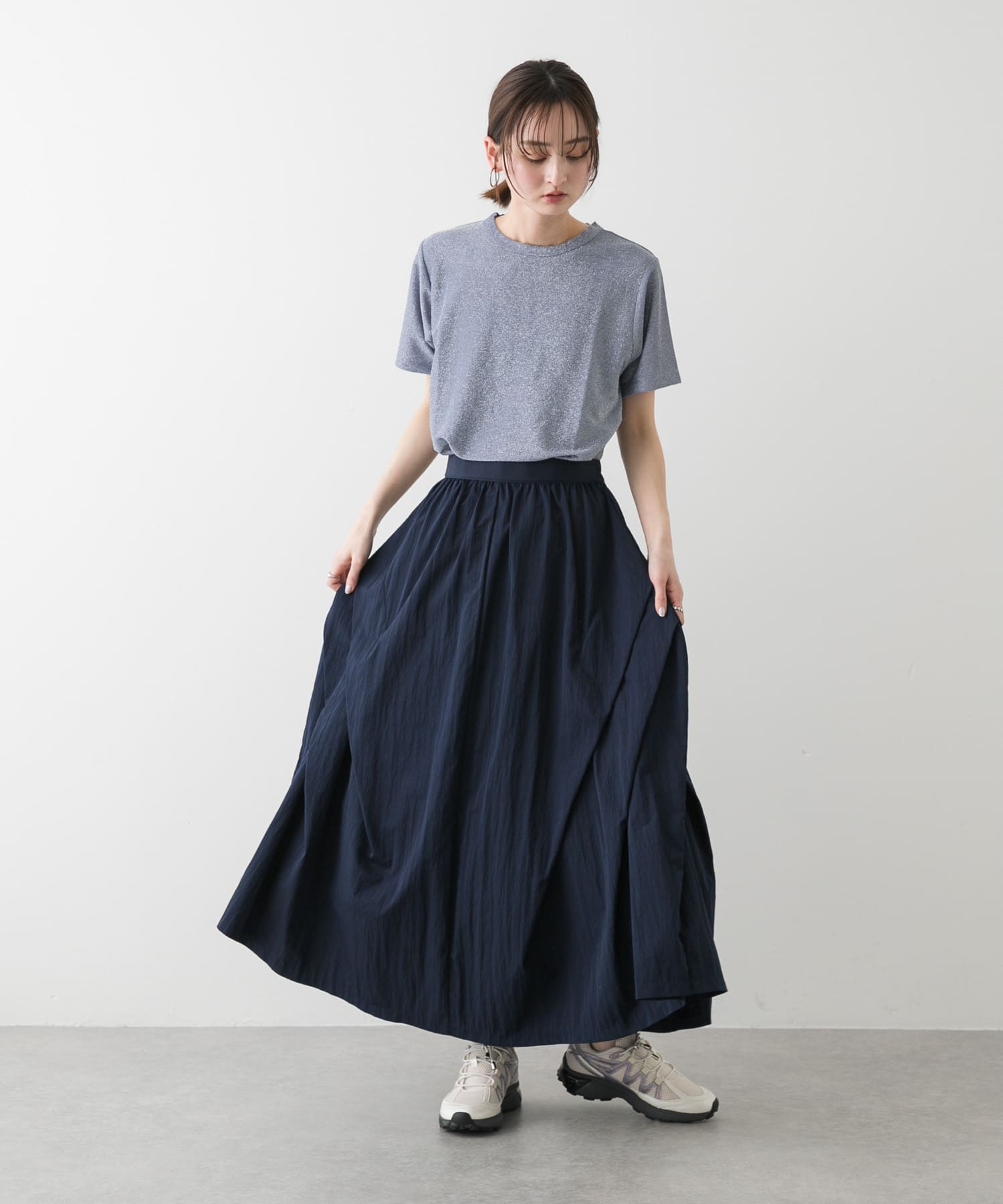 身長：169cm サイズ：one