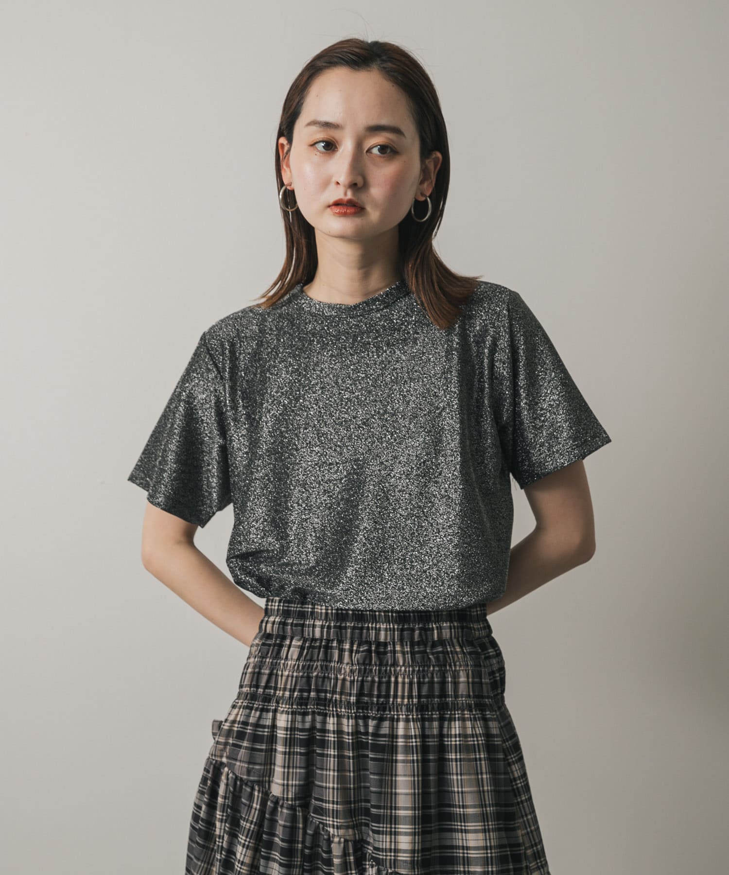 身長：169cm サイズ：one