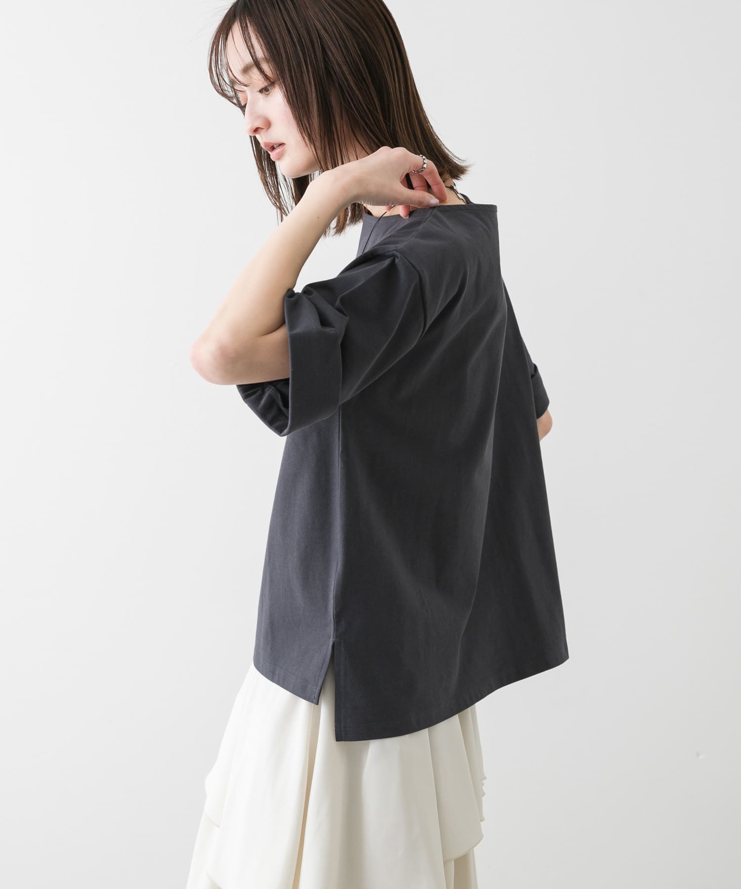 身長：169cm サイズ：one