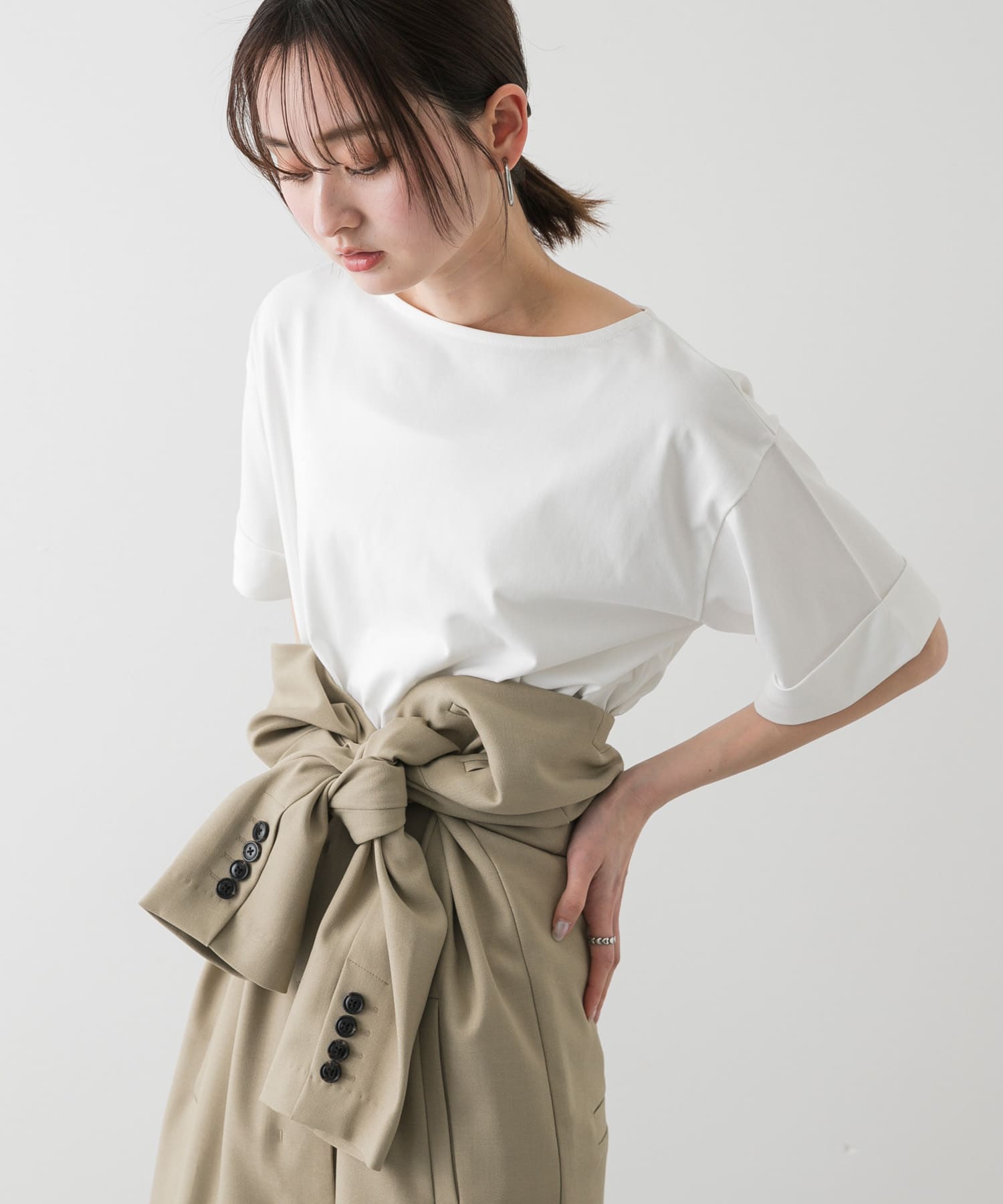 身長：169cm サイズ：one