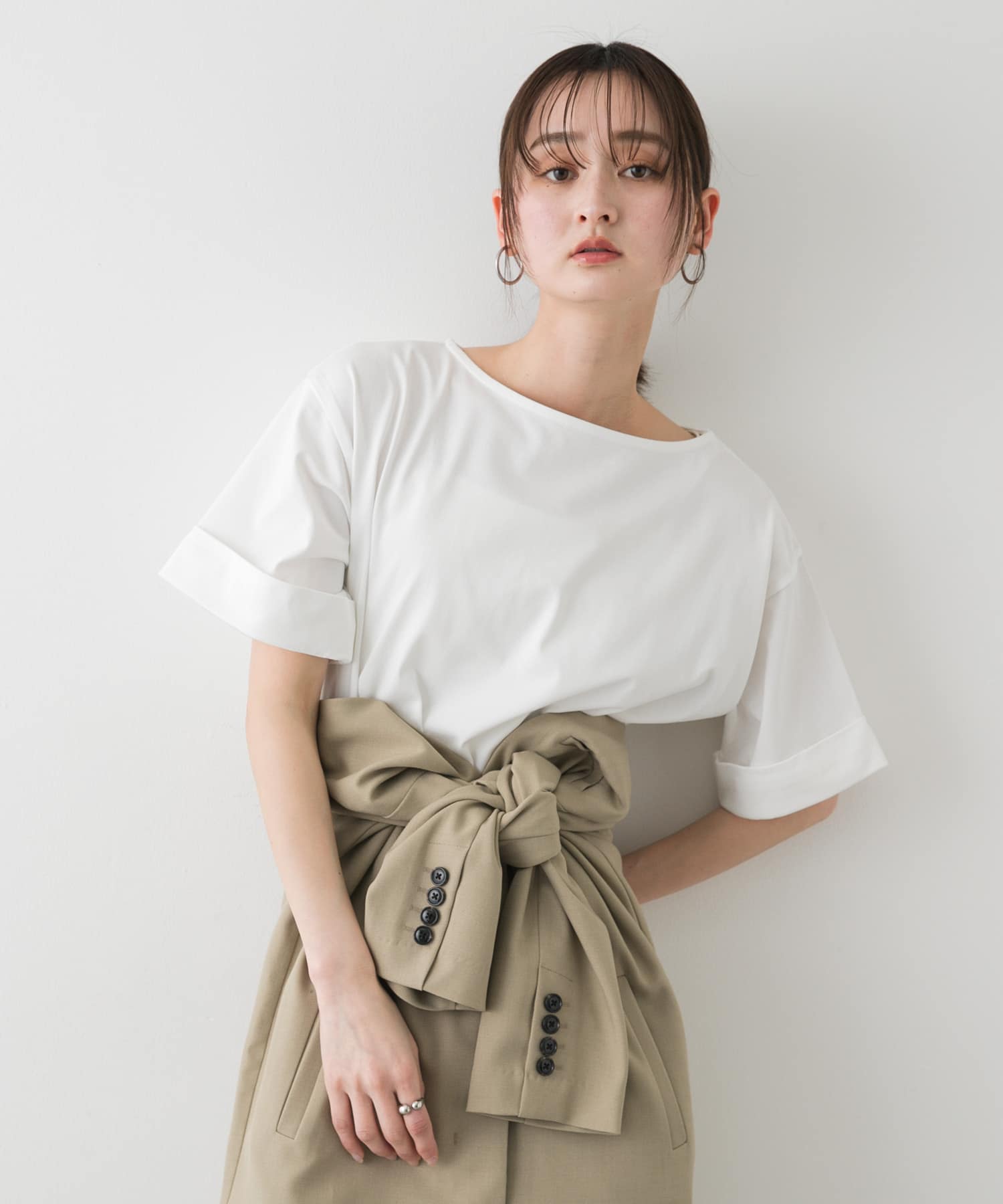 身長：169cm サイズ：one