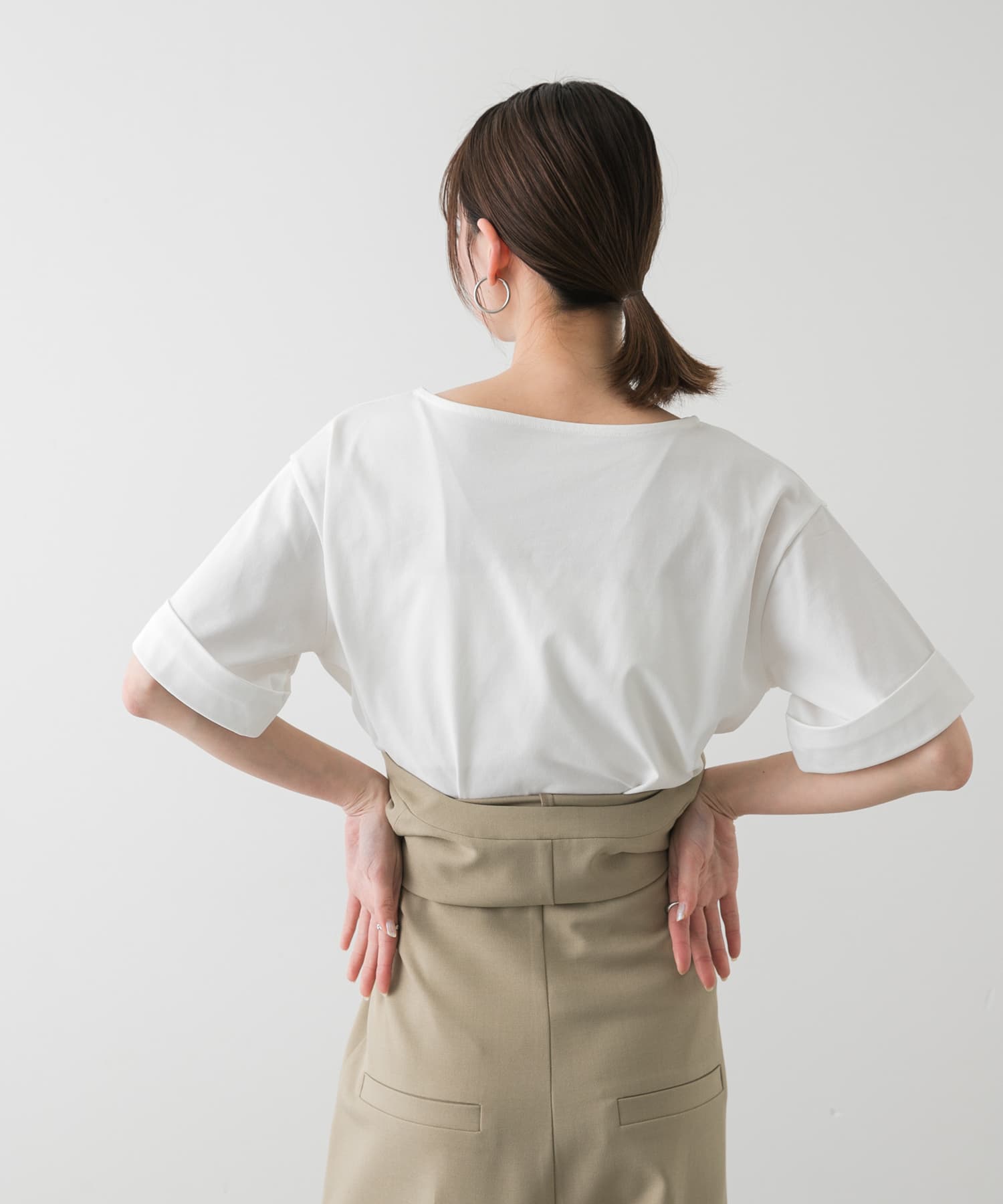 身長：169cm サイズ：one