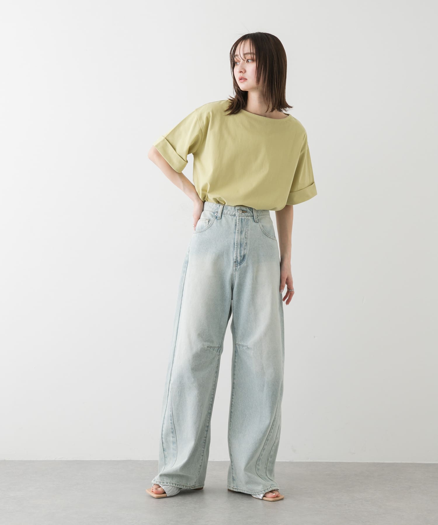 身長：169cm サイズ：one