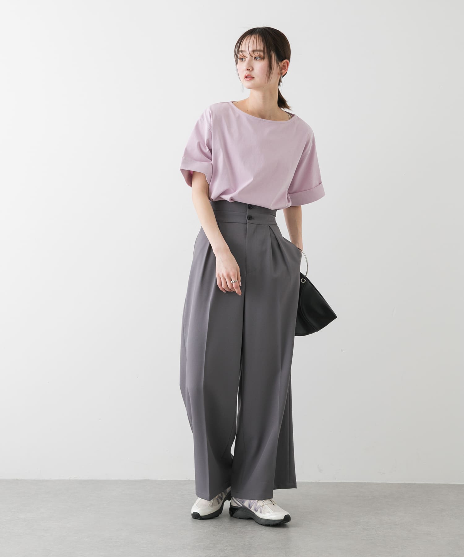 身長：169cm サイズ：one