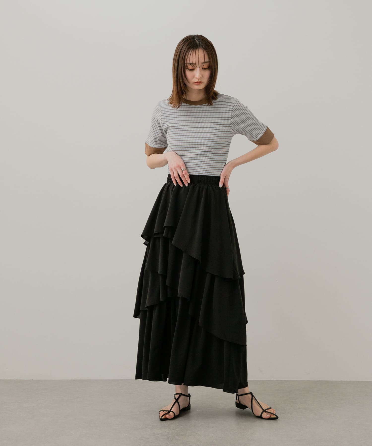 身長：169cm サイズ：one