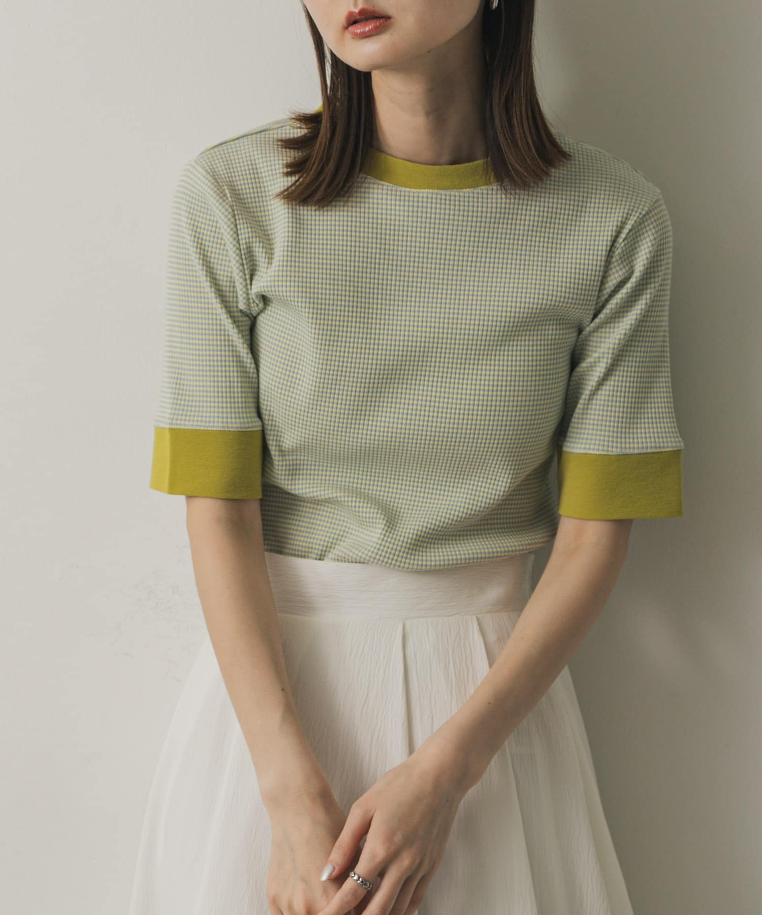 身長：169cm サイズ：one