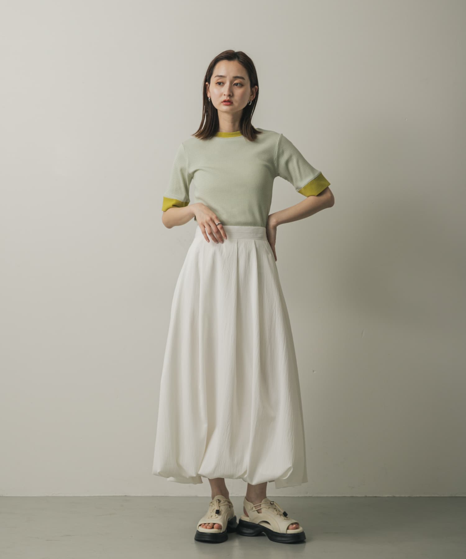 身長：169cm サイズ：one