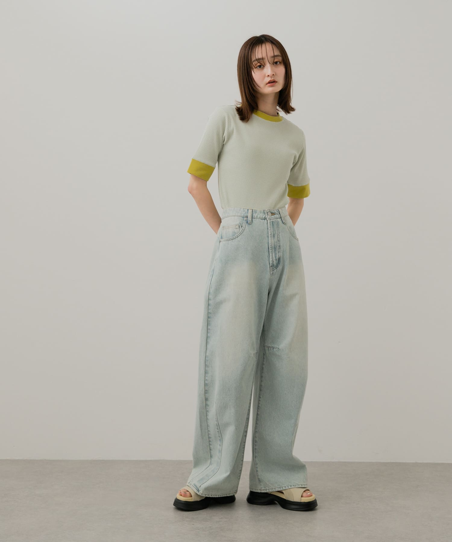 身長：169cm サイズ：one